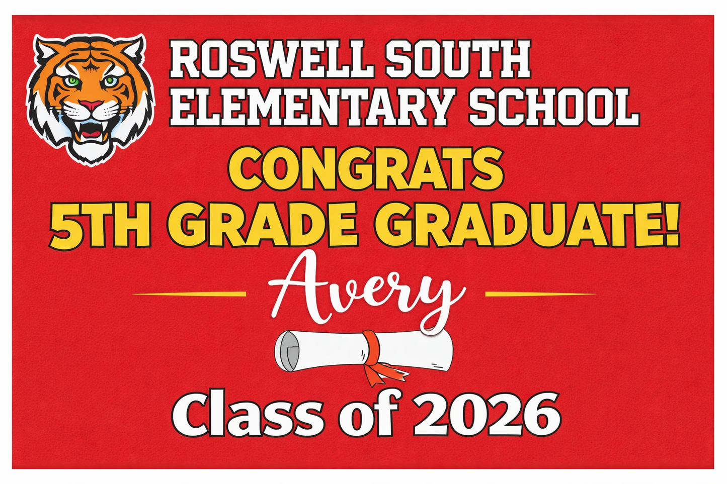 Bulk Graduation Yard Sign Orders